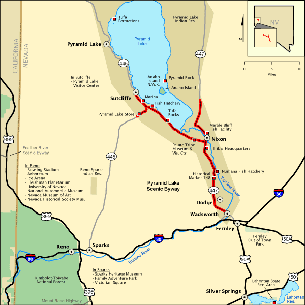 Pyramid Lake Scenic Byway